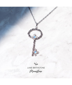 The Birthstone Magical Key Necklace The Birthstone Magical Key Necklace